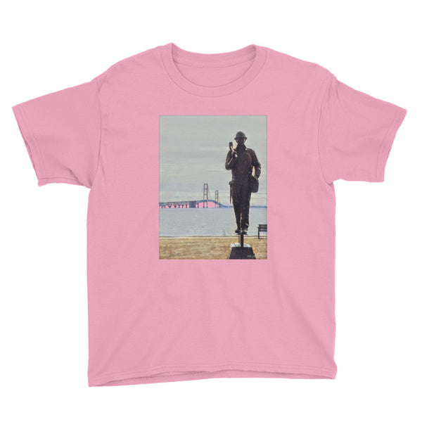 Youth Short Sleeve T-Shirt (St. Ignace, MI)