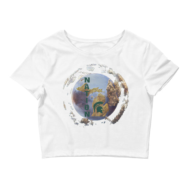 Women’s Sparty Crop Tee