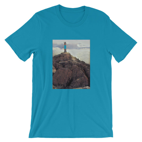 Unisex short sleeve t-shirt (Arcadia, MI)
