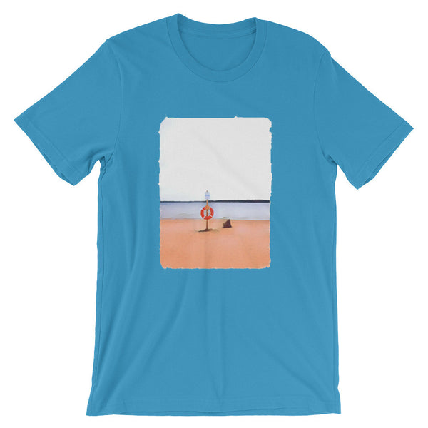 Unisex short sleeve t-shirt (Interlochen, MI)