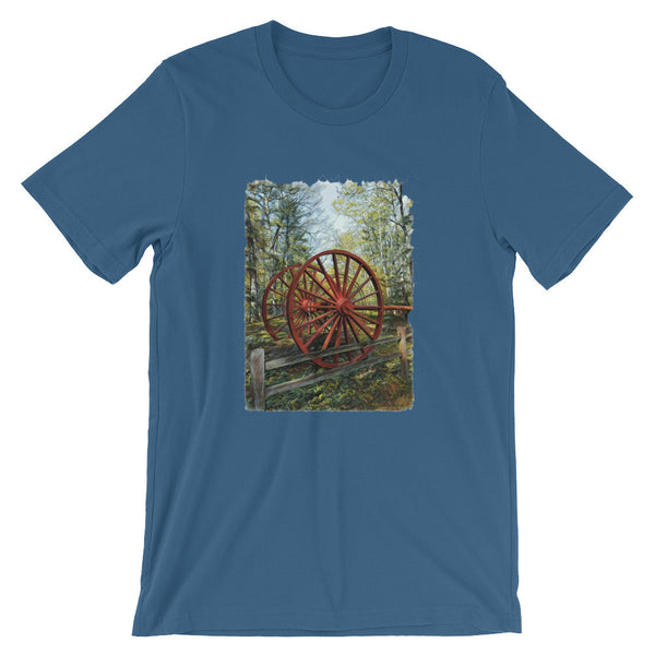 Unisex short sleeve t-shirt (Interlochen, MI)