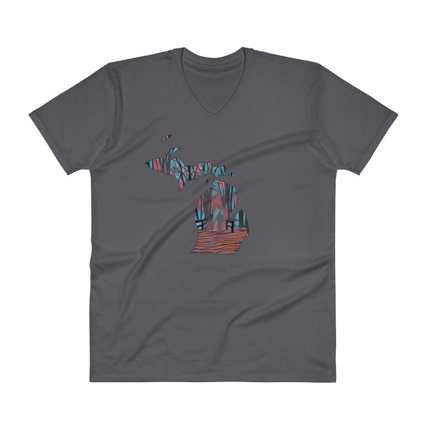 V-Neck T-Shirt (St. Charles, MI)