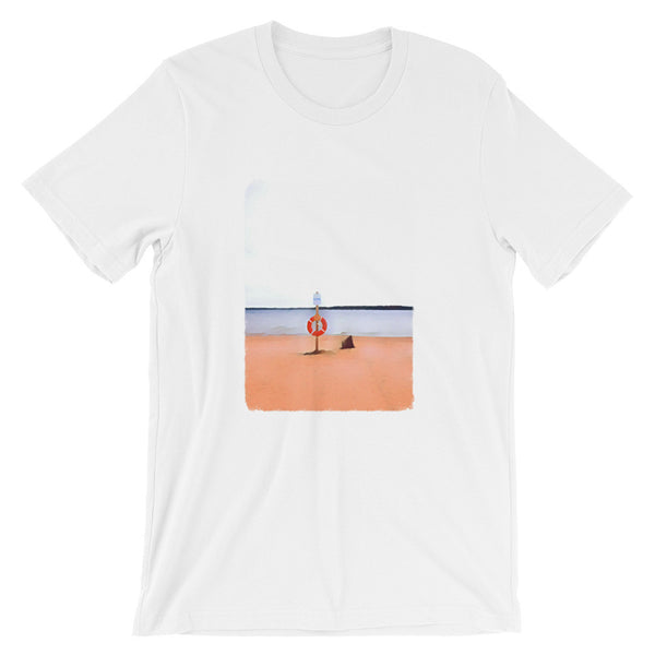 Unisex short sleeve t-shirt (Interlochen, MI)