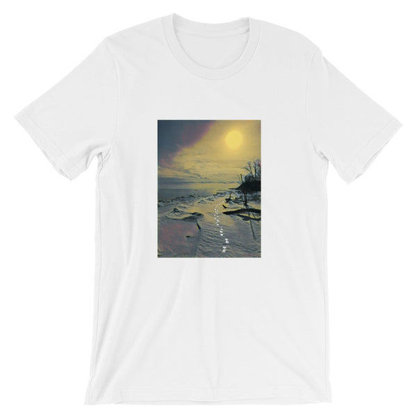 Unisex short sleeve t-shirt (Tawas City, MI)