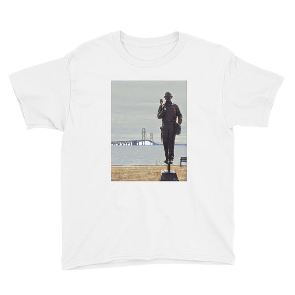Youth Short Sleeve T-Shirt (St. Ignace, MI)