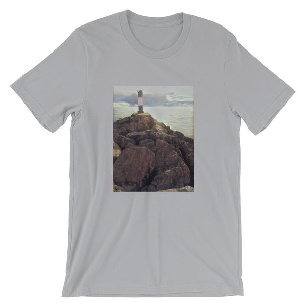 Unisex short sleeve t-shirt (Arcadia, MI)