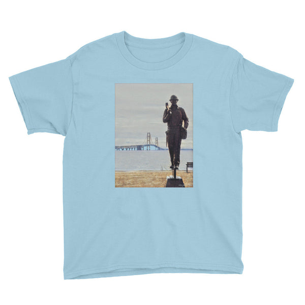 Youth Short Sleeve T-Shirt (St. Ignace, MI)