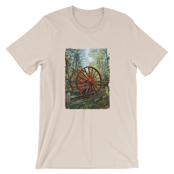 Unisex short sleeve t-shirt (Interlochen, MI)