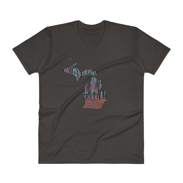 V-Neck T-Shirt (St. Charles, MI)