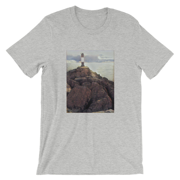Unisex short sleeve t-shirt (Arcadia, MI)