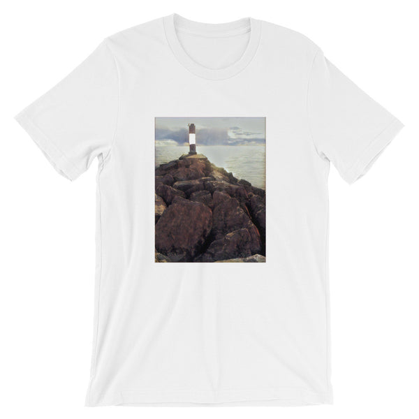 Unisex short sleeve t-shirt (Arcadia, MI)