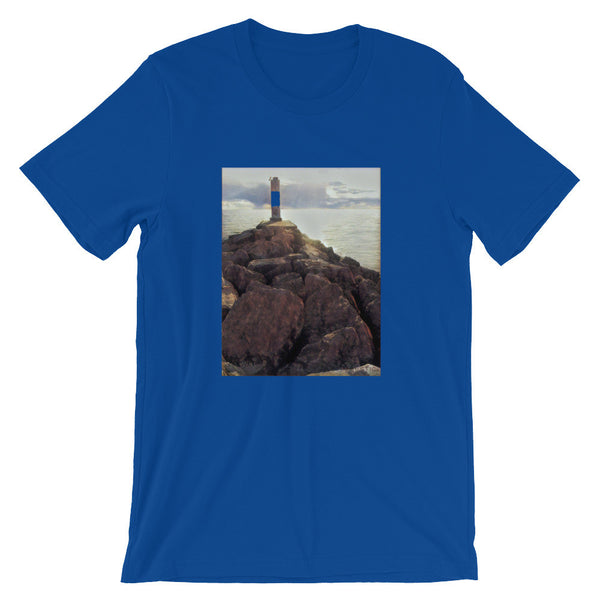 Unisex short sleeve t-shirt (Arcadia, MI)