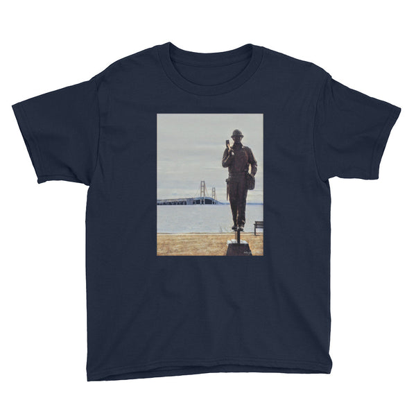 Youth Short Sleeve T-Shirt (St. Ignace, MI)